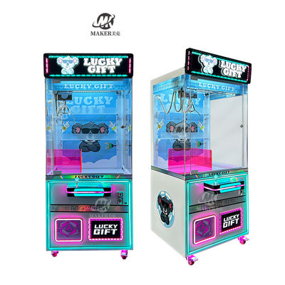 Interactieve munt-aangedreven gaming ervaring Indoor Arcade Crane Machine voor Plush Toys Claw Machine