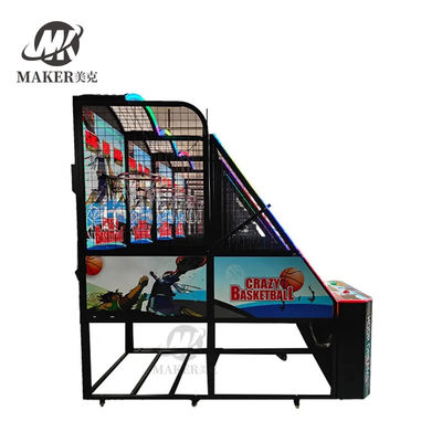 Inrichting Electronic Coin Operatievaardigheden Schieten Gekke Basketbal Straat Basketbal schieten Arcade Game Machine