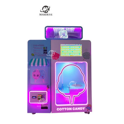 Nieuw ontwerp Commercieel High Profit Outdoor Intelligente Marshmallow Volledig Automatische Cotton Candy Maker Automatische Machine